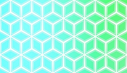 Pattern With Polygonal Geometric Elements. Vector Illustration. Template For Wallpaper, Interior Design, Decoration, Scrapbooking Page. Gradient Background