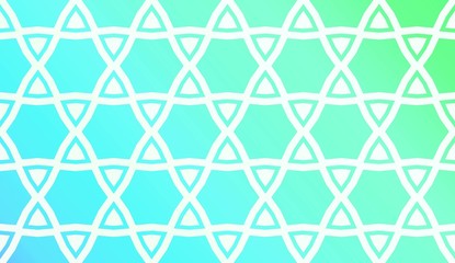 Pattern With Polygonal Geometric Elements. Vector Illustration. Template For Wallpaper, Interior Design, Decoration, Scrapbooking Page. Gradient Background