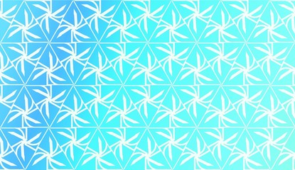 Pattern With Abstract Illusion Triangles. Gradient background. Vector Illustration. Design For Paper, Flyer, Presentation, Invitation Card