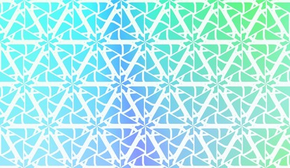 Pattern With Abstract Illusion Triangles. Gradient background. Vector Illustration. Design For Paper, Flyer, Presentation, Invitation Card