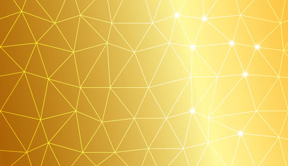Abstract illustration with an elegant triangles. Template for your banner. Vector illustration. Creative gradient color