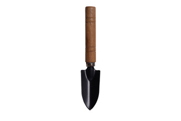 Gardening equipment, including trowel for scoop, dig, shovel, on a white background with Clipping Path