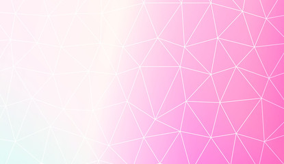 Fototapeta premium Decorative pattern with triangles style. Template for wallpaper, interior design, decoration, scrapbooking page. Vector illustration. Creative gradient color.