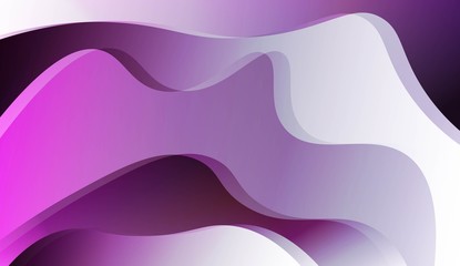 Abstract Background With Wave Gradient Shape. For Your Design Wallpapers Presentation. Vector Illustration