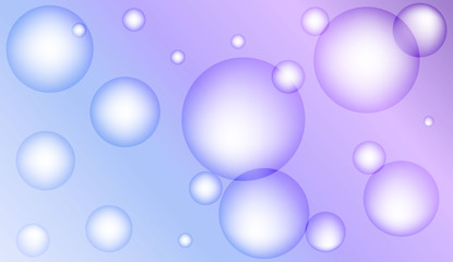 Geometric background with dynamic drop compositions. For cover page, landing page, banner. Pastel Gradient Color Vector illustration.