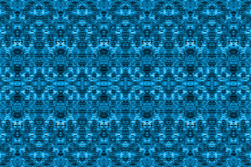 Textured African fabric, brown color