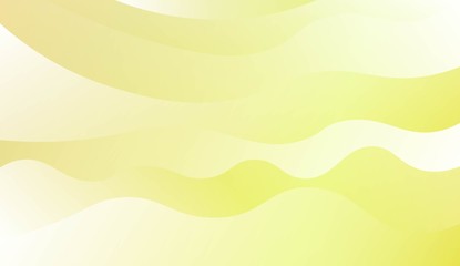 Modern Shiny Waves. For Your Design Ad, Banner, Cover Page. Vector Illustration with Color Gradient.