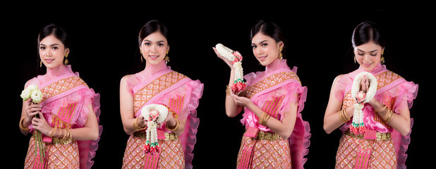 Portrait of a beautiful thai woman