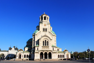 Fototapeta na wymiar ブルガリア　アレクサンドル・ネフスキー大聖堂