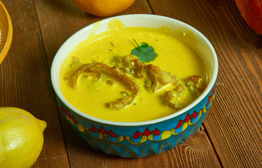 Cameroonian Achu soup