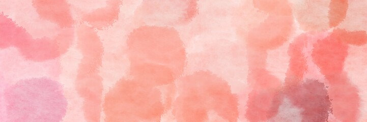 abstract futuristic bubbles banner light pink, indian red and light coral background with space for text or image