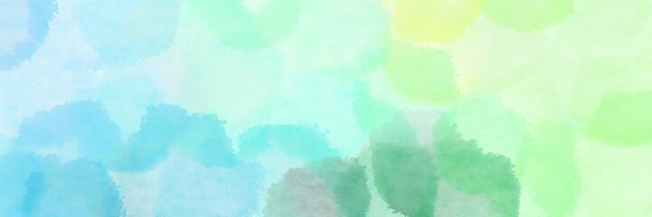 abstract futuristic style banner pale turquoise, sky blue and medium aqua marine background with space for text or image