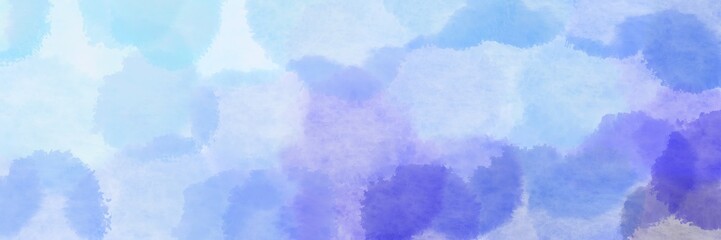 square graphic with magic clouds banner lavender blue, medium slate blue and corn flower blue background with space for text or image