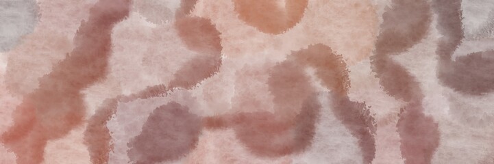 Fototapeta premium square graphic with shiny bubbles banner rosy brown, pastel brown and light gray background with space for text or image