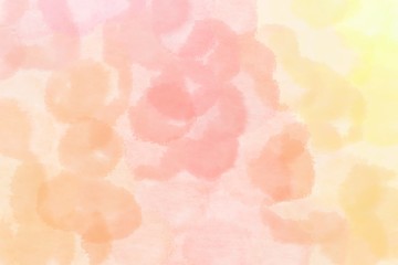 abstract shiny clouds peach puff, misty rose and lemon chiffon background with space for text or image