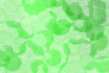 square graphic with shiny bubbles light green, pale green and pastel green background with space for text or image