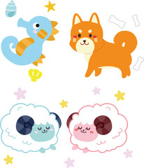 動物のイラスト