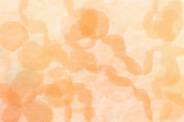 abstract round bubbles skin, light salmon and sandy brown background with space for text or image