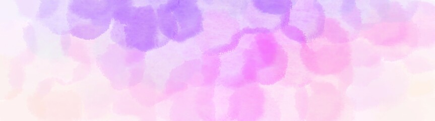 abstract magic clouds wide banner. pastel pink, violet and lavender blush background with space for text or image