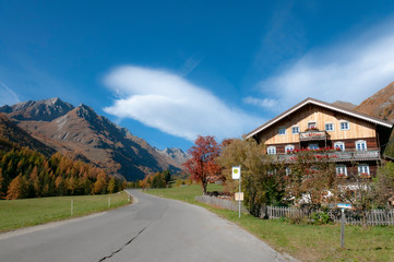 Mountain landscape in Tirol