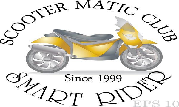 Scooter Matic Motor Cycle Club Sign 