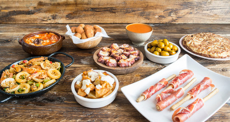 Typical spanish food