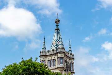 Sintra old townhall tower, Portugal