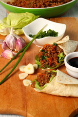 Asian Beef Tortilla