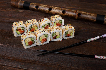 Sushi in natural light © azhurfoto