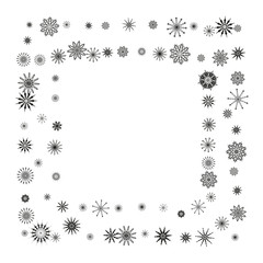 Winter vector background.