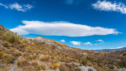 landscape around Lucainena (Spain)