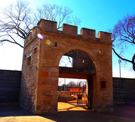 Amérique du Nord, Canada, Manitoba, Parc provincial du patrimoine de Fort Garry à Winnipeg