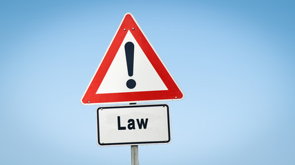 Street Sign to Law