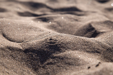 Sand of the tropical beach