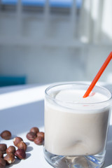 Natural hazelnut milk