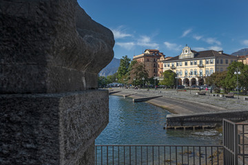 Lago Maggiore Italy.  Verbania.