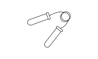 Hand grip trainer icon for strength and fitness training