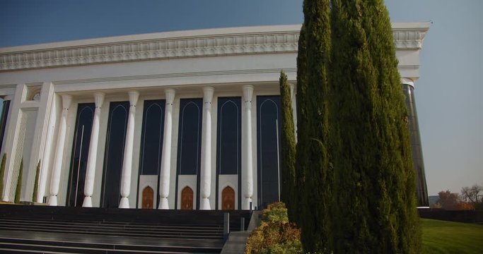 Tashkent Palace of International Forums "Uzbekistan" in Amir Temur Square in the city center