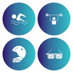 Set of 4 Quality icon