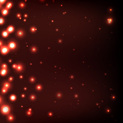 Fototapeta na wymiar Dark Red Christmas Glitter Background