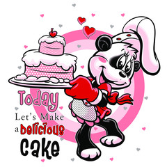 cute cartoon animal character graphic design