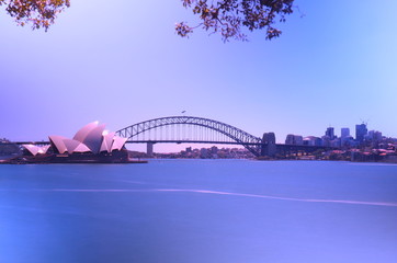 Obraz premium sydney harbour bridge