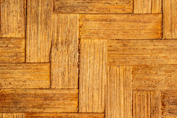 Watercolor painting Thai weave bamboo pattern natural texture background