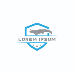 Alligator/security logo design for use any purpose