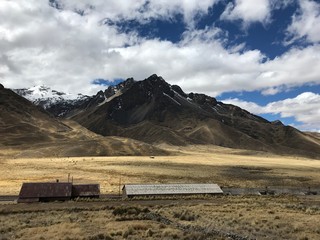 landscape in peru