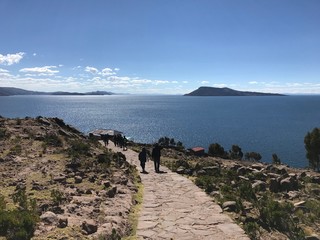 walkway near the sea