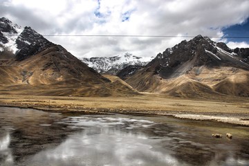 lake in the mountains