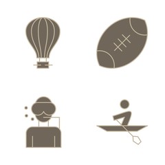 Simple Set Of Universal Icons
