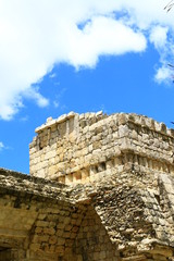 Ruinas mayas en la penínsual de yucatán