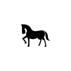 Horse logo template Vector icon design